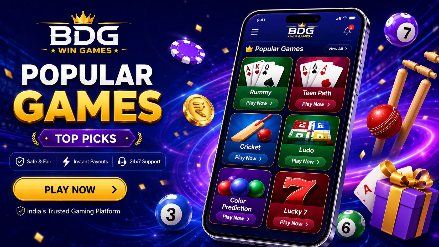 BDG Win Games Mobile Screen Guide for Adults
